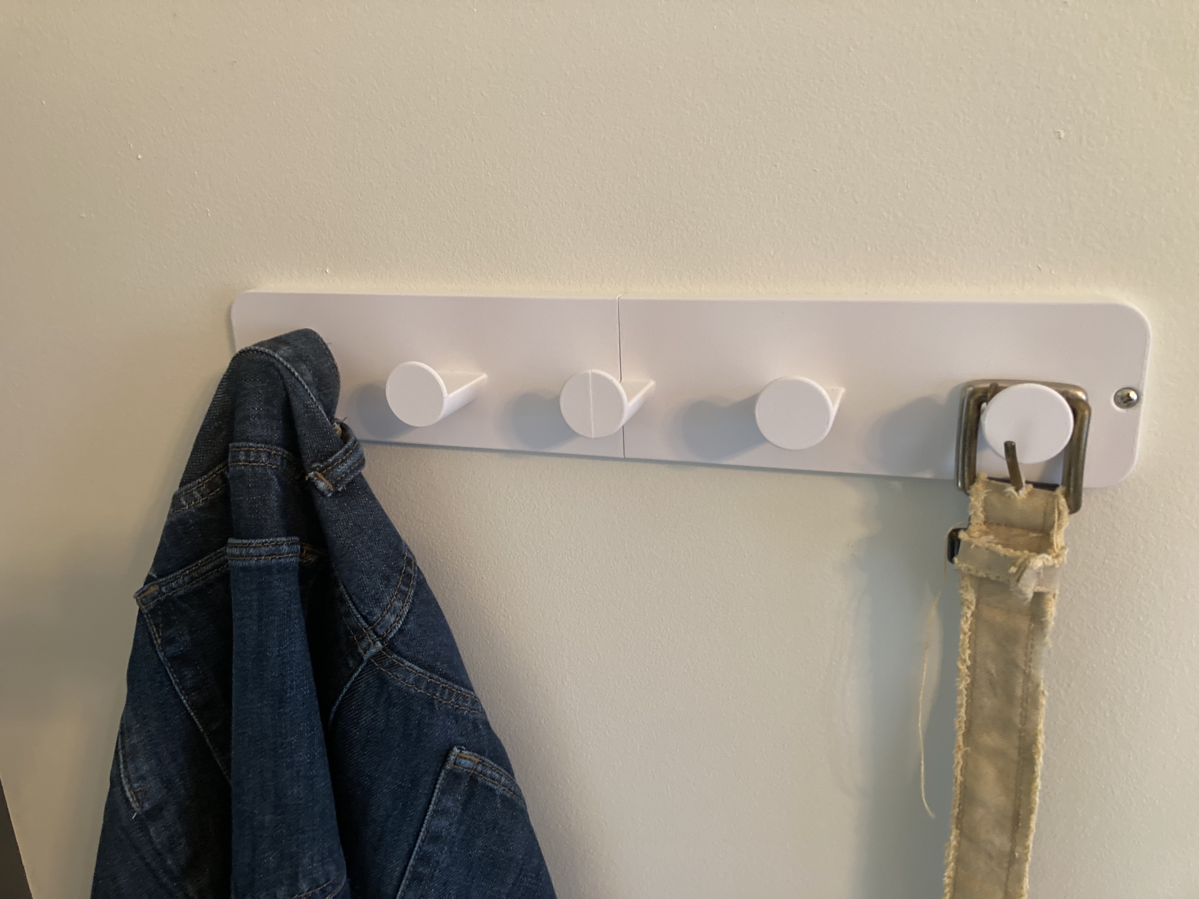 Wall Mount Clothing Rack - Larger