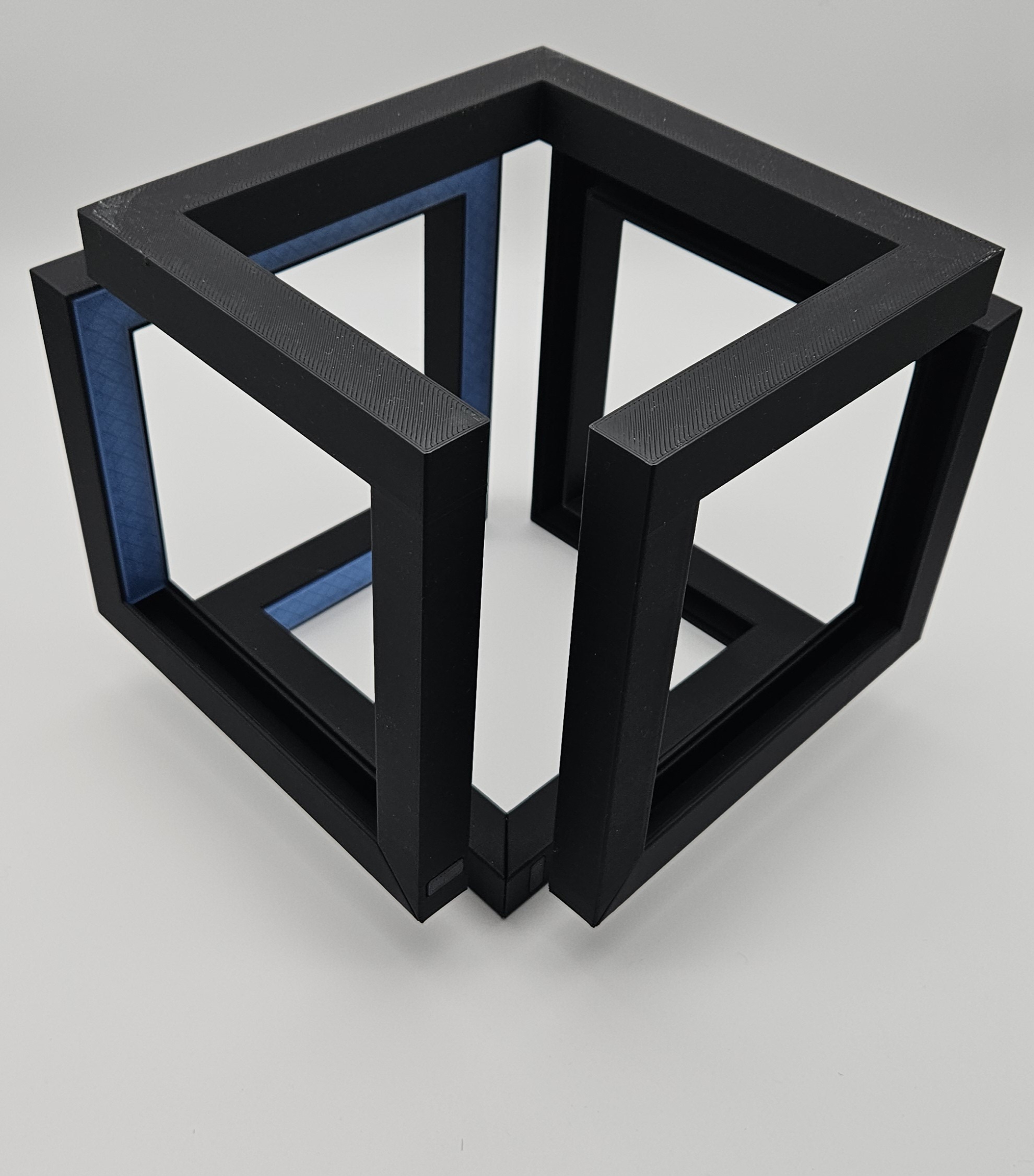 Infinity Light Cube with screw holes