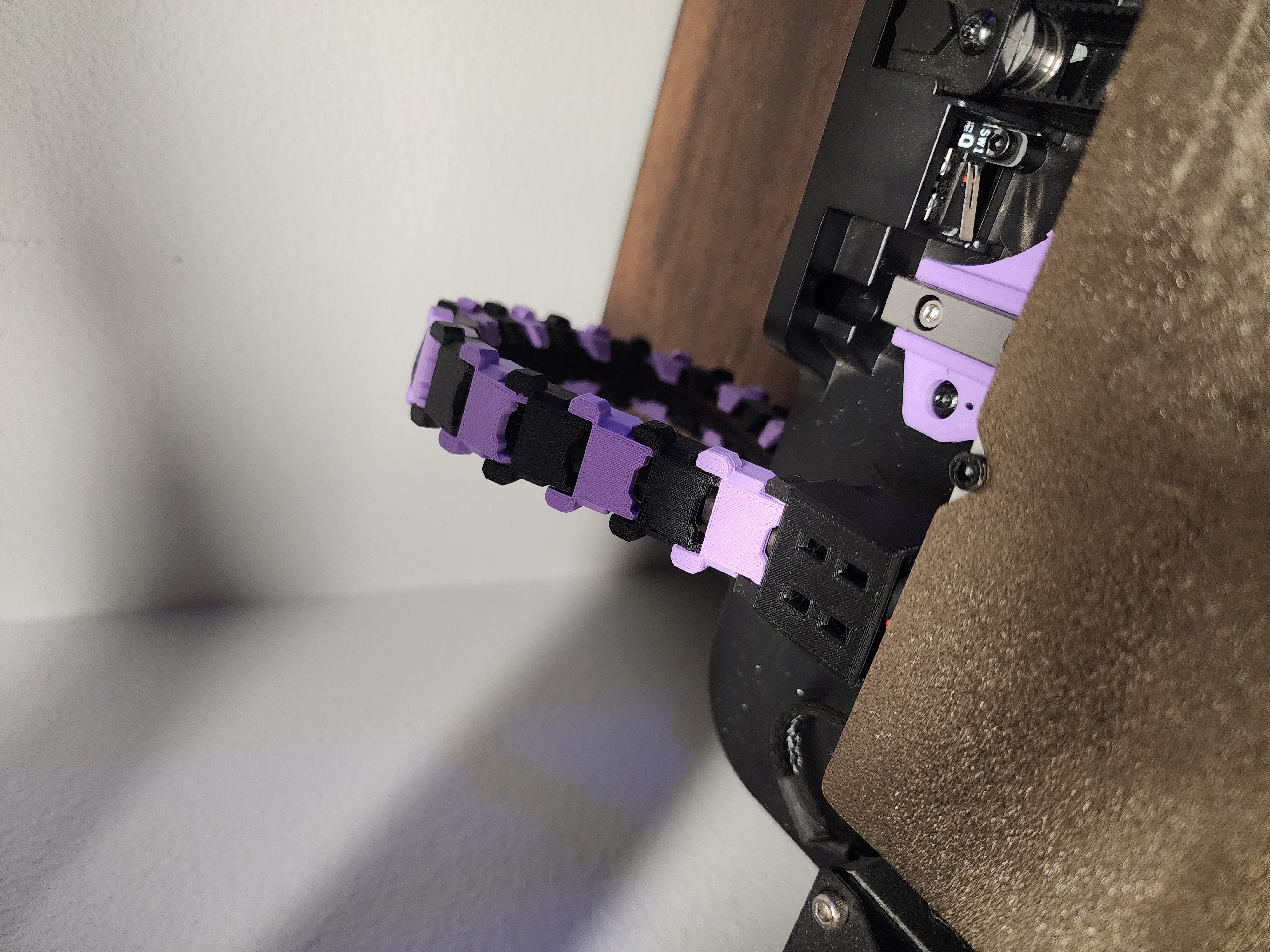 Ender 3 V3 SE Heat Bed Cable Chain Straight Mount