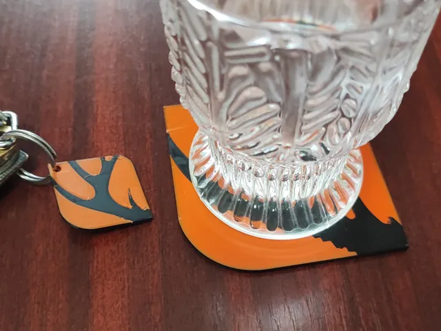 The hunter call of the wild coaster/keychain (MMU3)