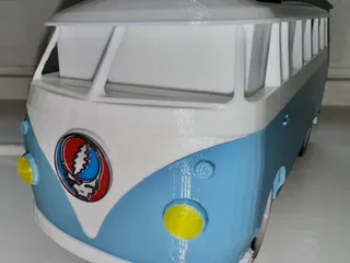 Steal Your Face - Grateful Dead Time Machine VW Bus by awgas