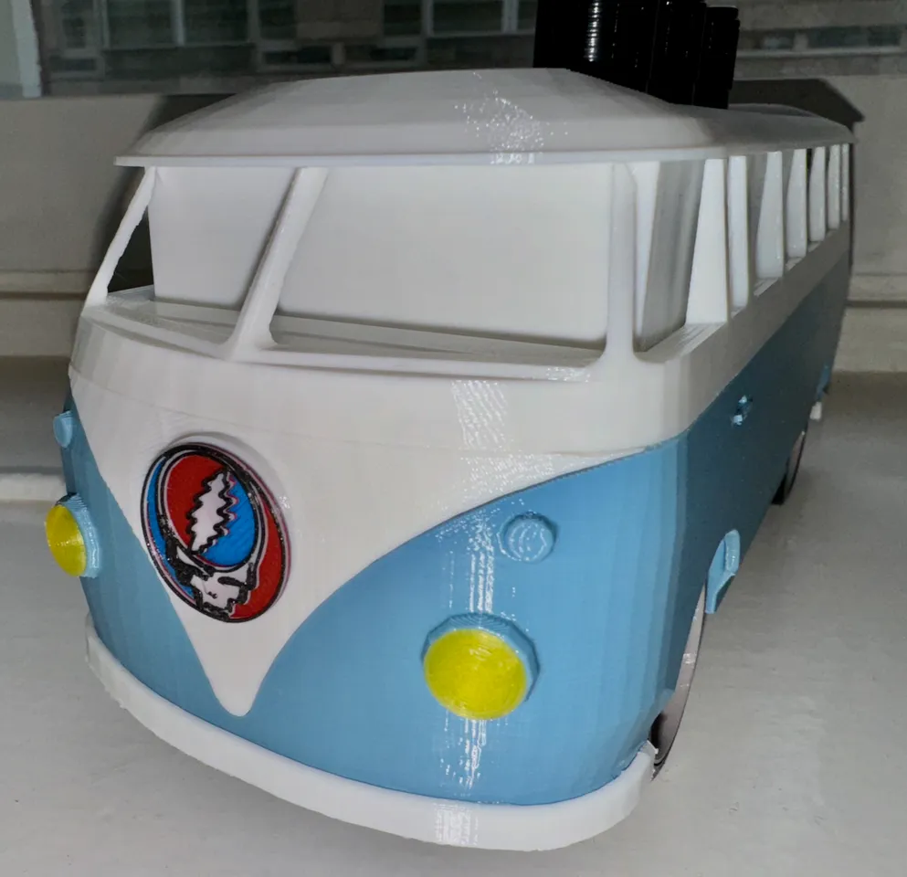 Steal Your Face - Grateful Dead Time Machine VW Bus by awgas