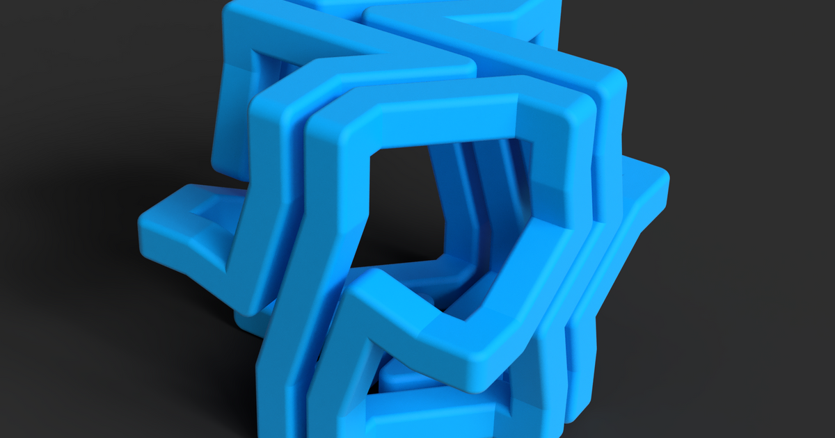 Mobius Cube | Support Challenge | Test Print por Extrutim | Descargar ...