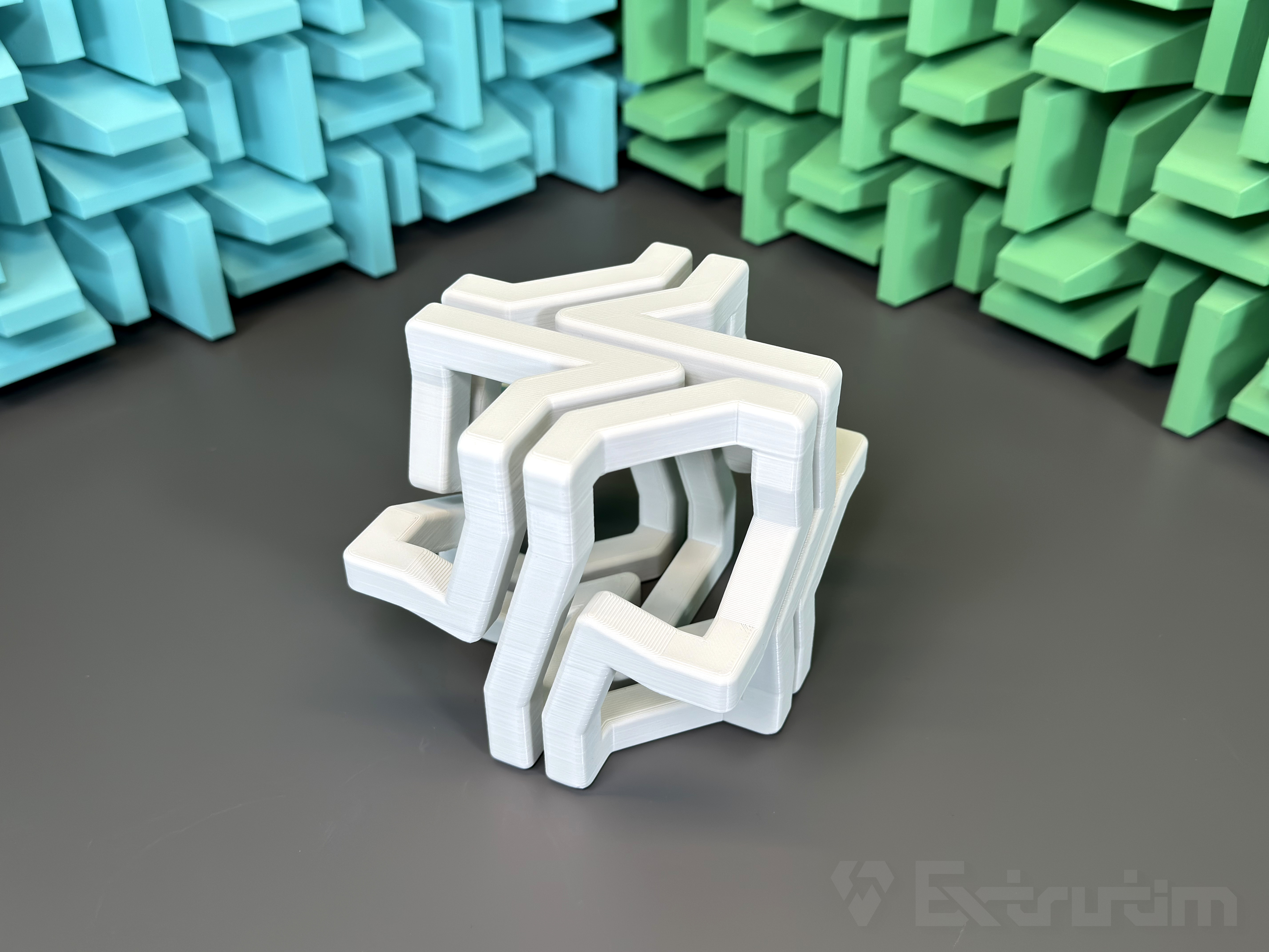 Mobius Cube | Support Challenge | Test Print