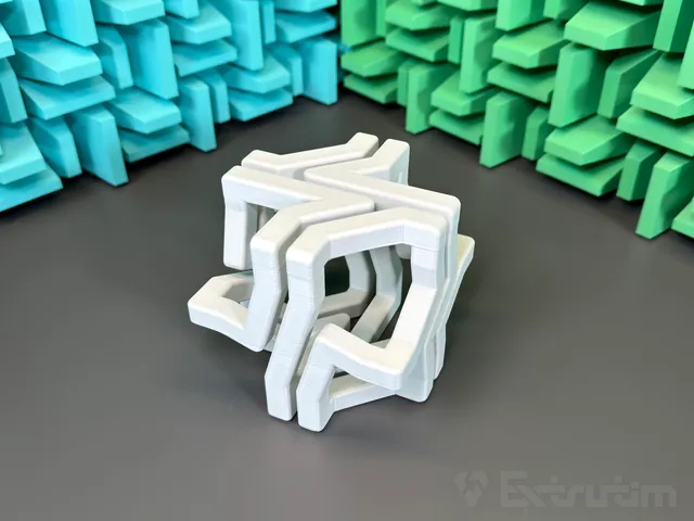 Mobius Cube | Support Challenge | Test Print