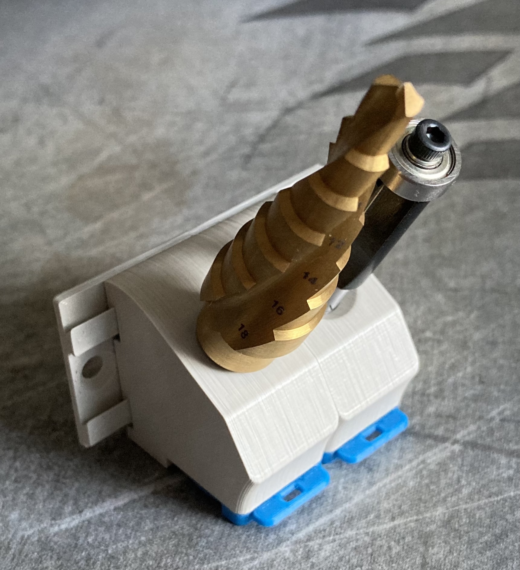 Milling Cutter and Bit French Cleat by MHEU | Download free STL model ...