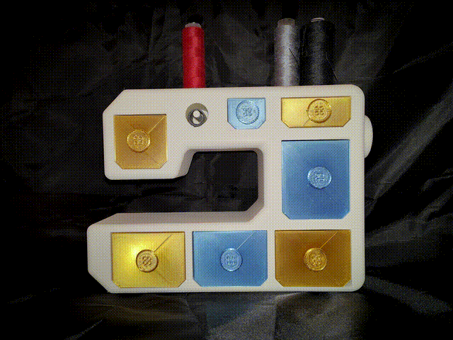 Sewing Machine Shaped Sewing Storage Box