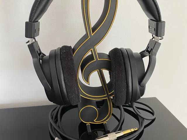 Headphone stand cleff - Violinschlüssel