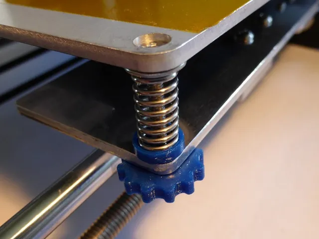 Anet A6/A8 Bed Level Thumbwheel Upgrade