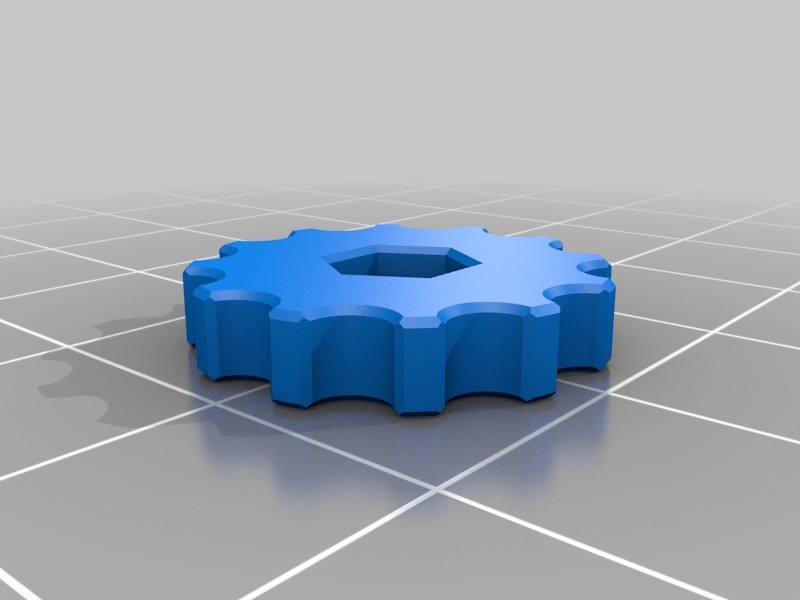 Anet A6/A8 Bed Level Thumbwheel Upgrade by Area51 | Download free STL ...