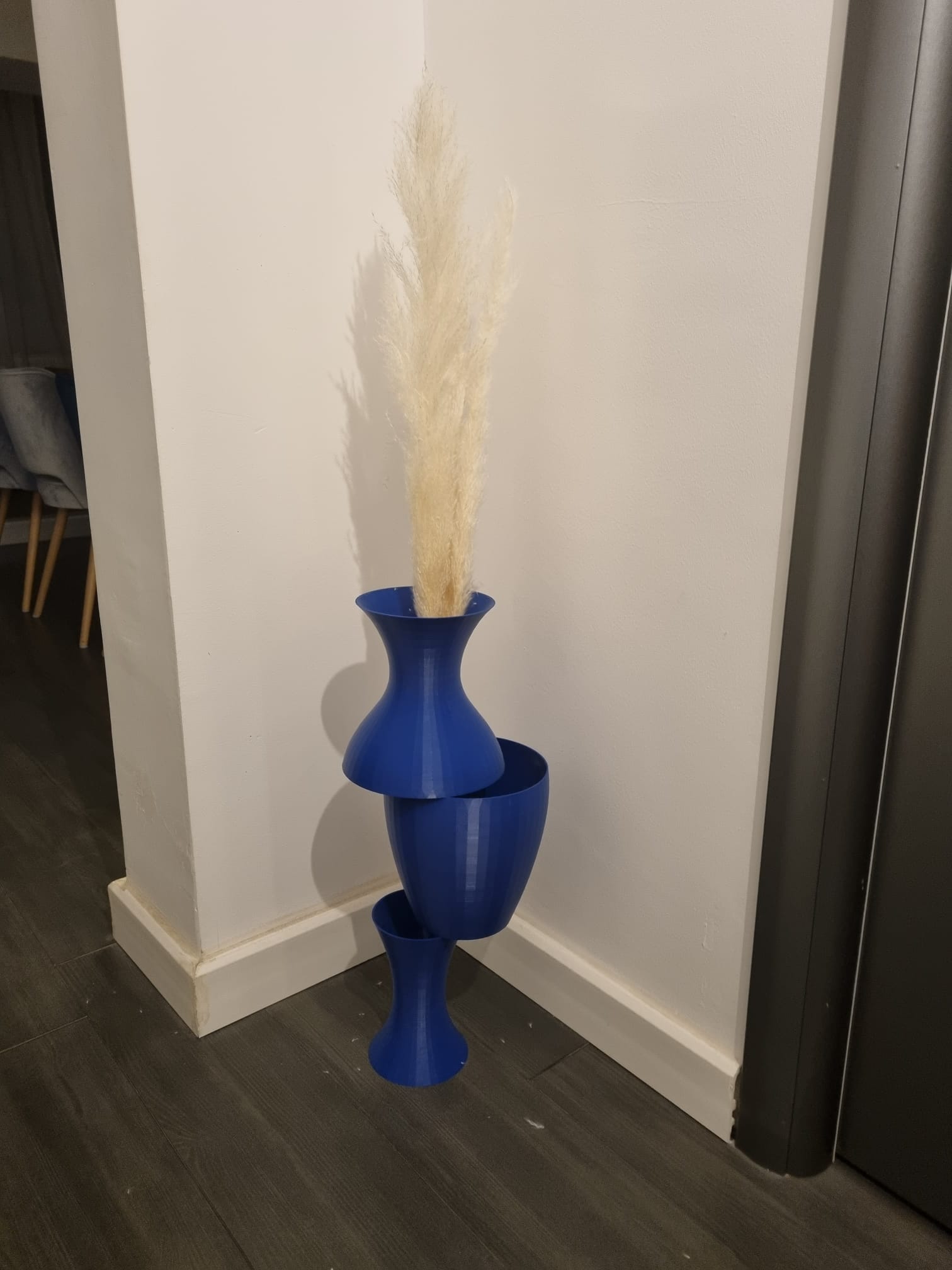 Glitched decorative plant pot