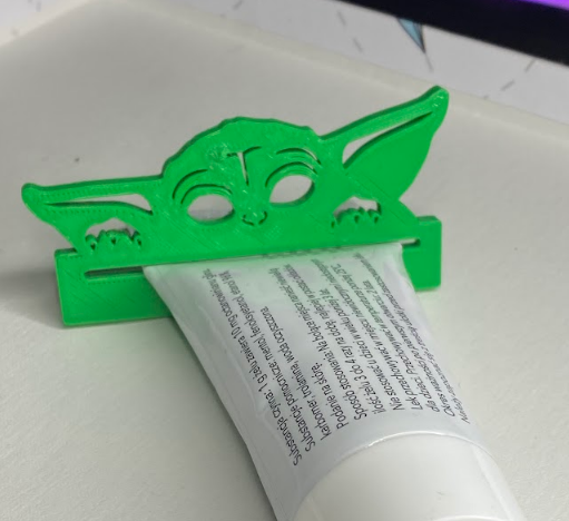 Grogu toothpaste squeezer