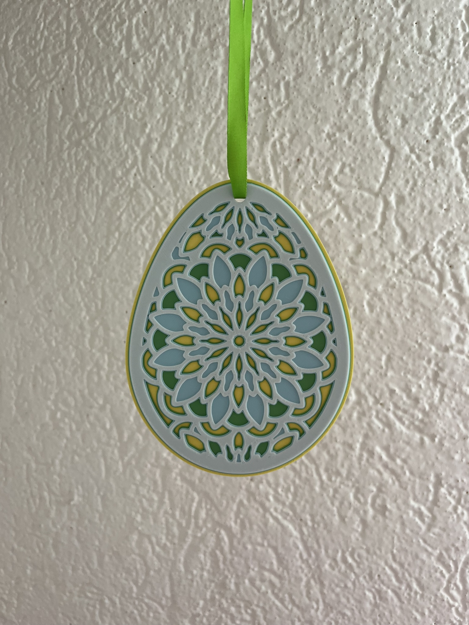Miniatura 2 do modelo 3D Mandala Easter egg decoration