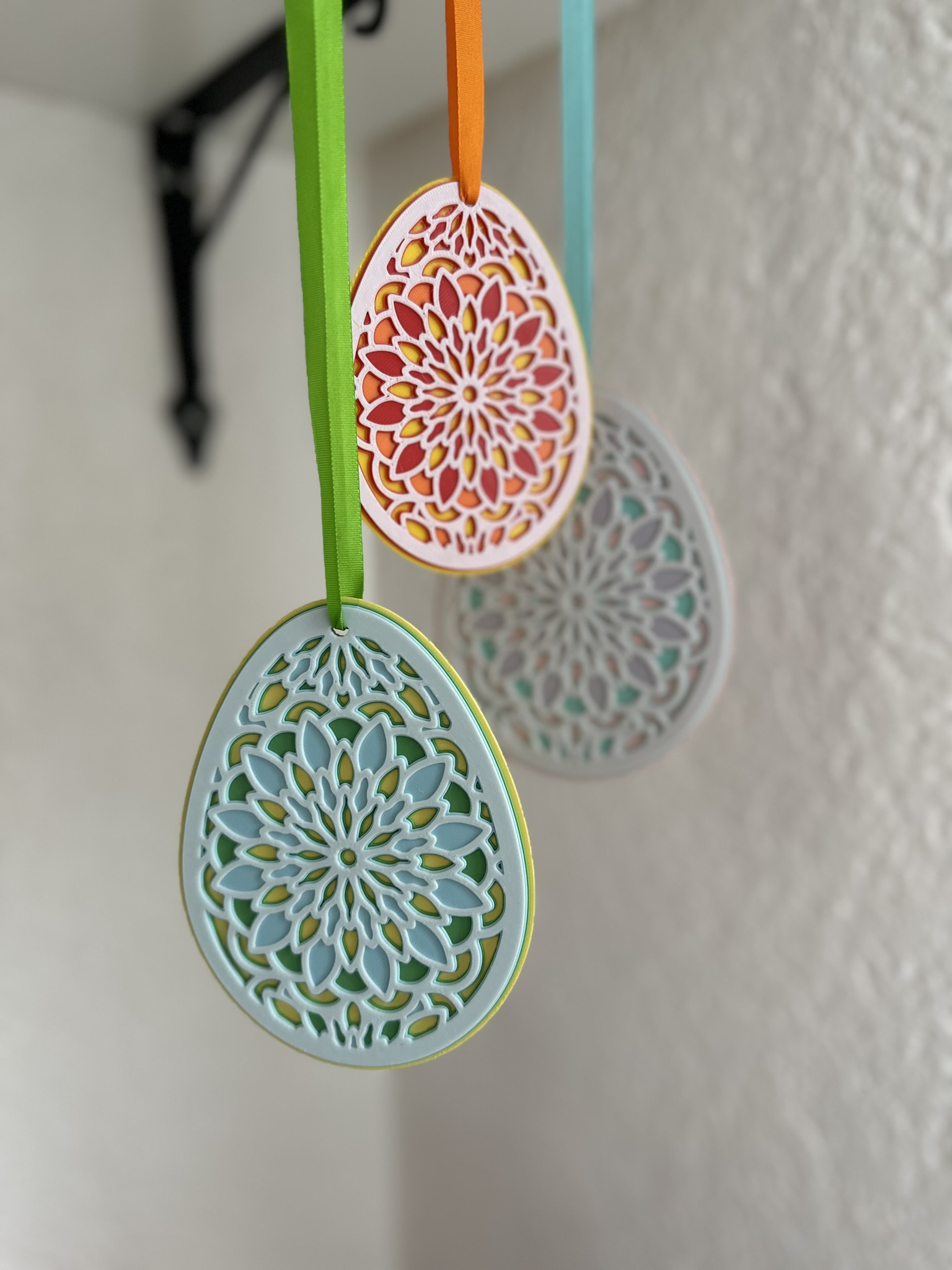 Miniatura 3 do modelo 3D Mandala Easter egg decoration