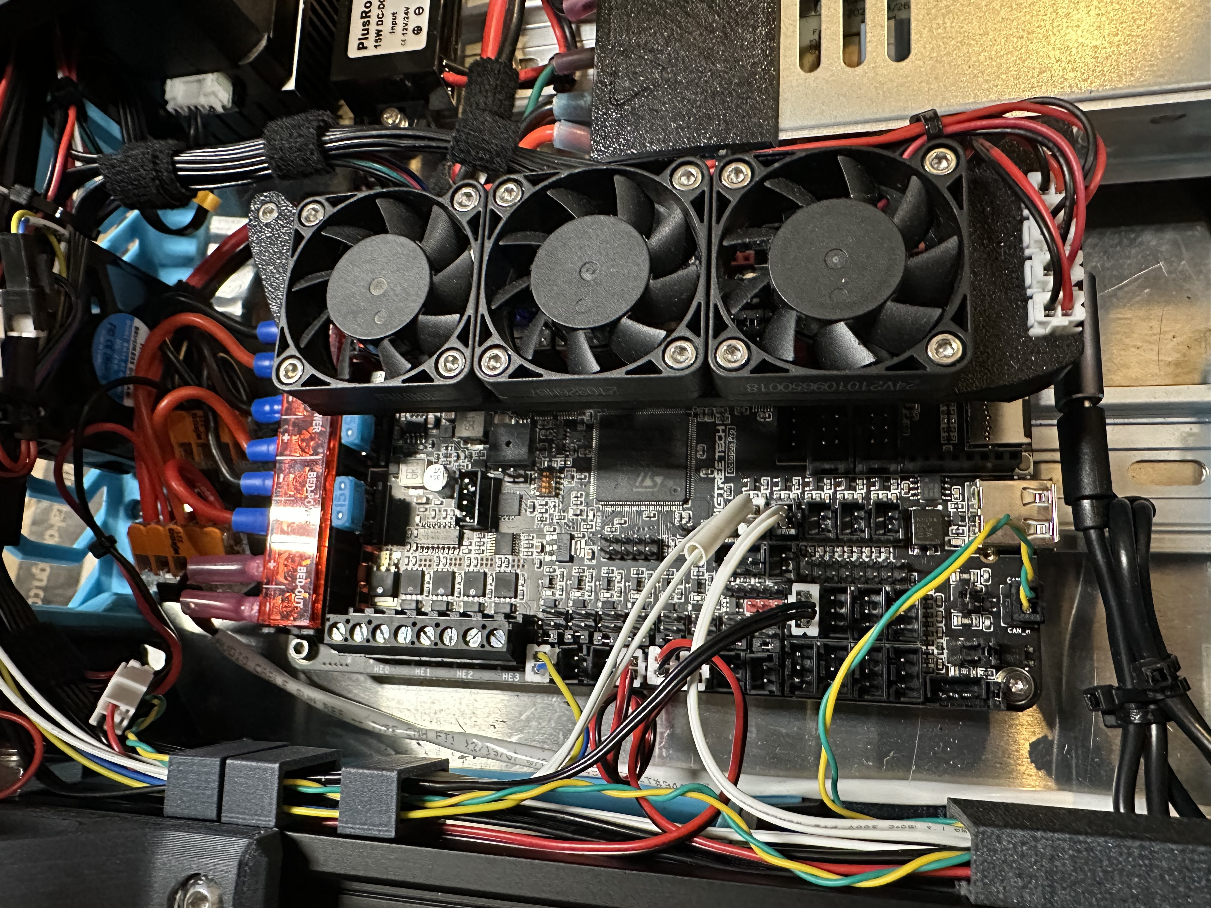 Octopus Pro Triple Fan Cooler with JST-XH Splitter