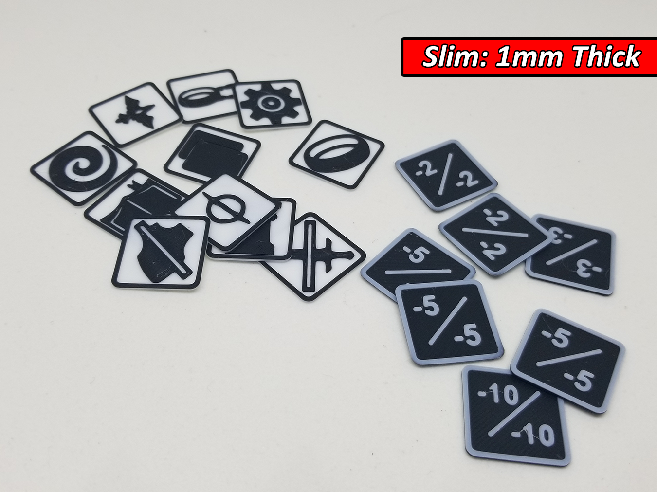 Miniatura 5 do modelo 3D MTG Counters + Case - Fits in Deckbox