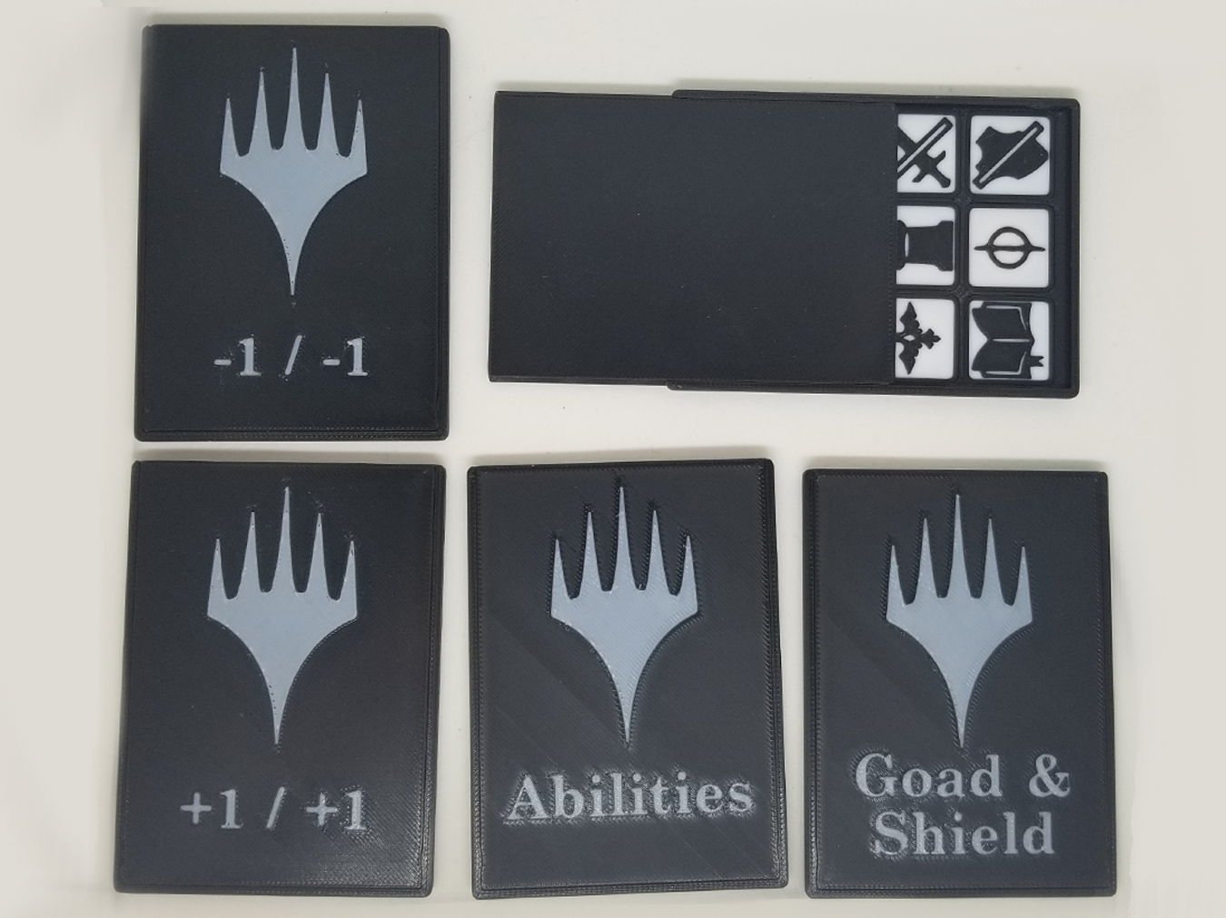 Miniatura 4 do modelo 3D MTG Counters + Case - Fits in Deckbox
