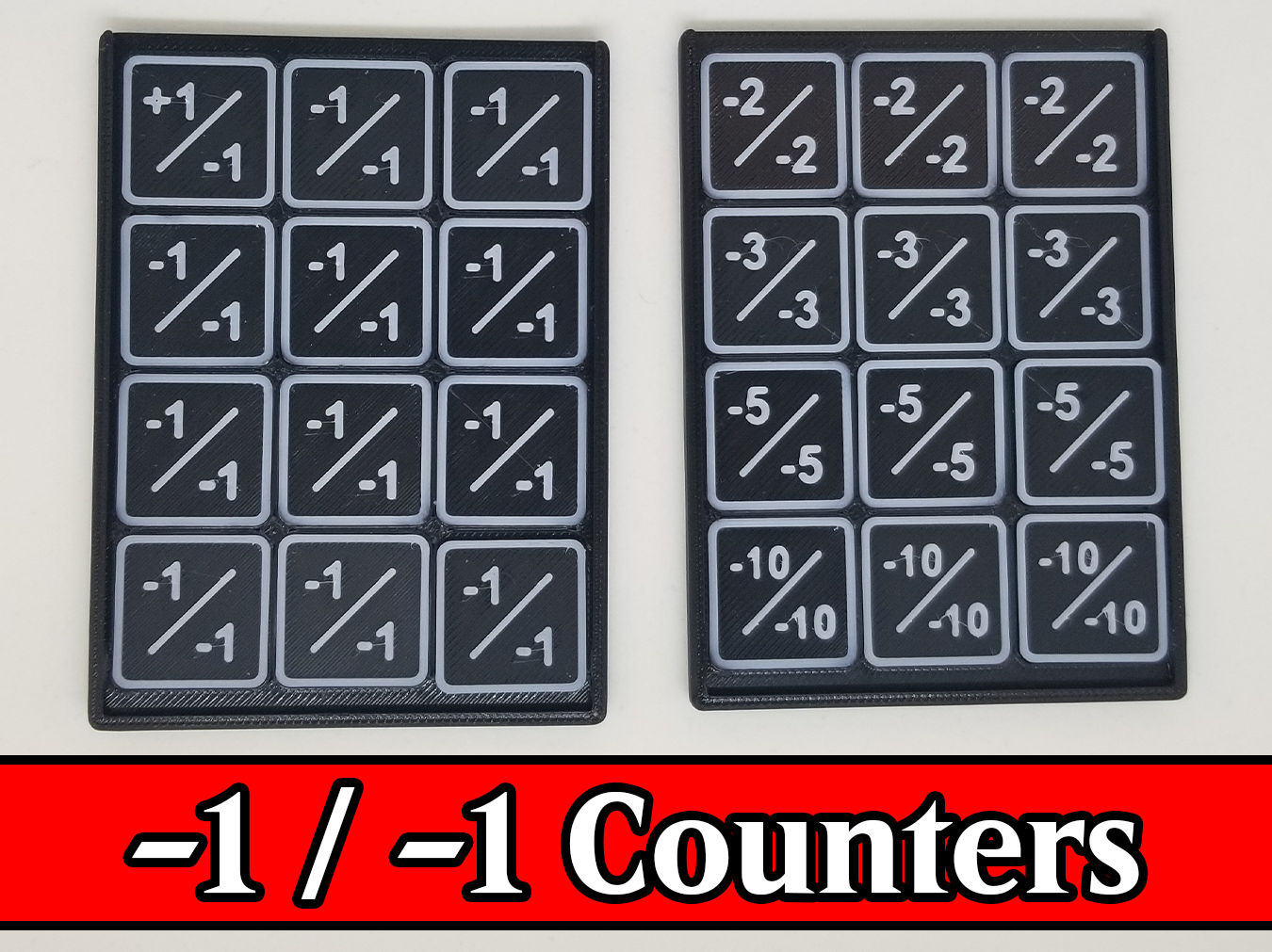 Miniatura 9 do modelo 3D MTG Counters + Case - Fits in Deckbox