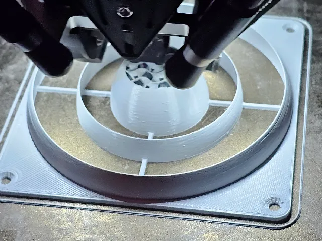 120mm fan cover - Jet fan cover