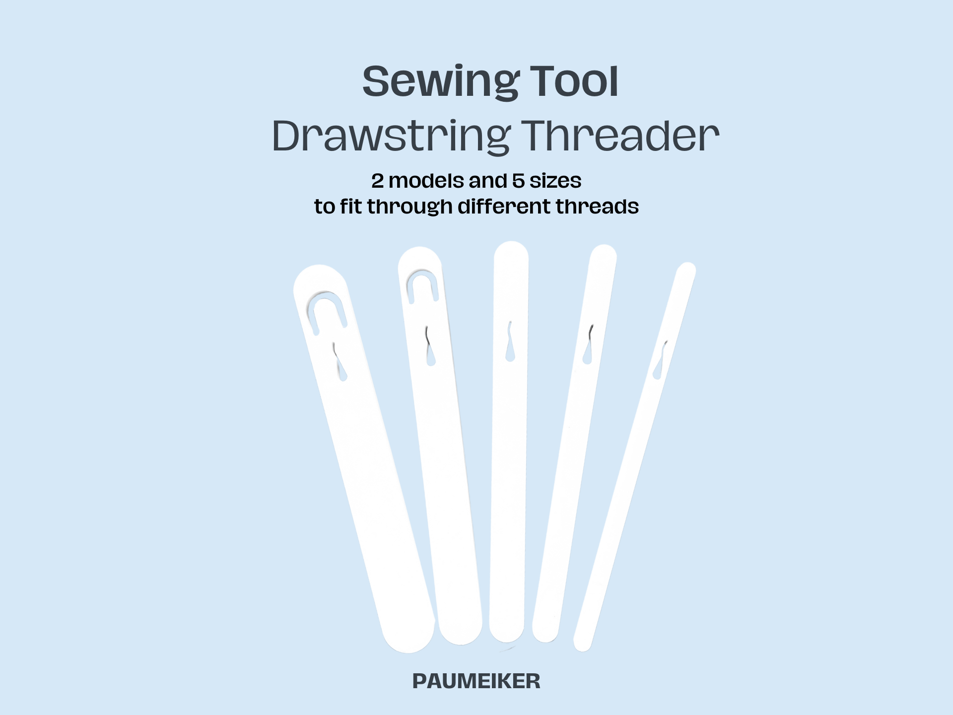 Miniatura 2 do modelo 3D Sewing Tool: Drawstring Threader