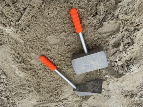 Sand toys - Mallet and Hoe