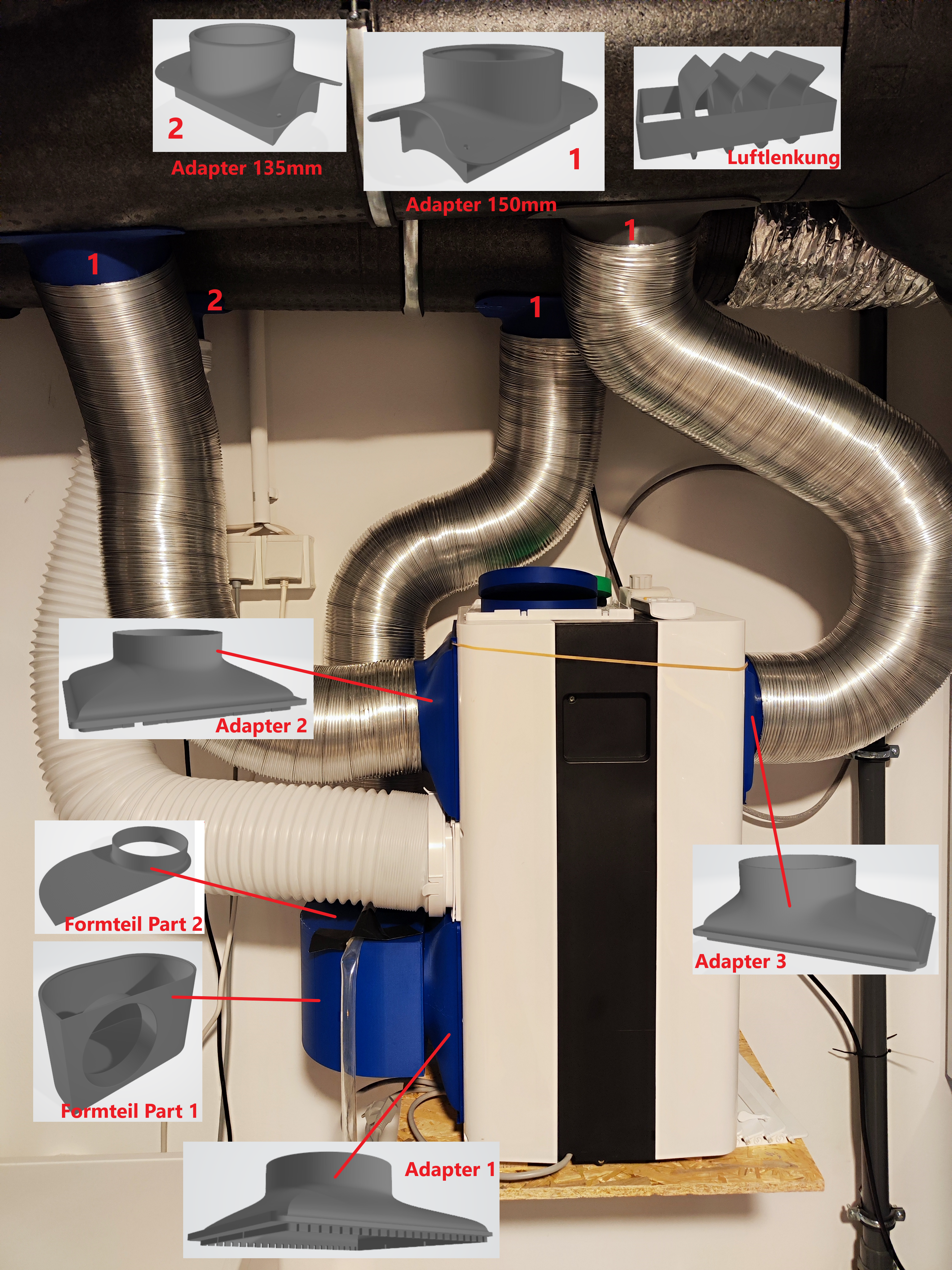 Air Conditioner for ventilation system