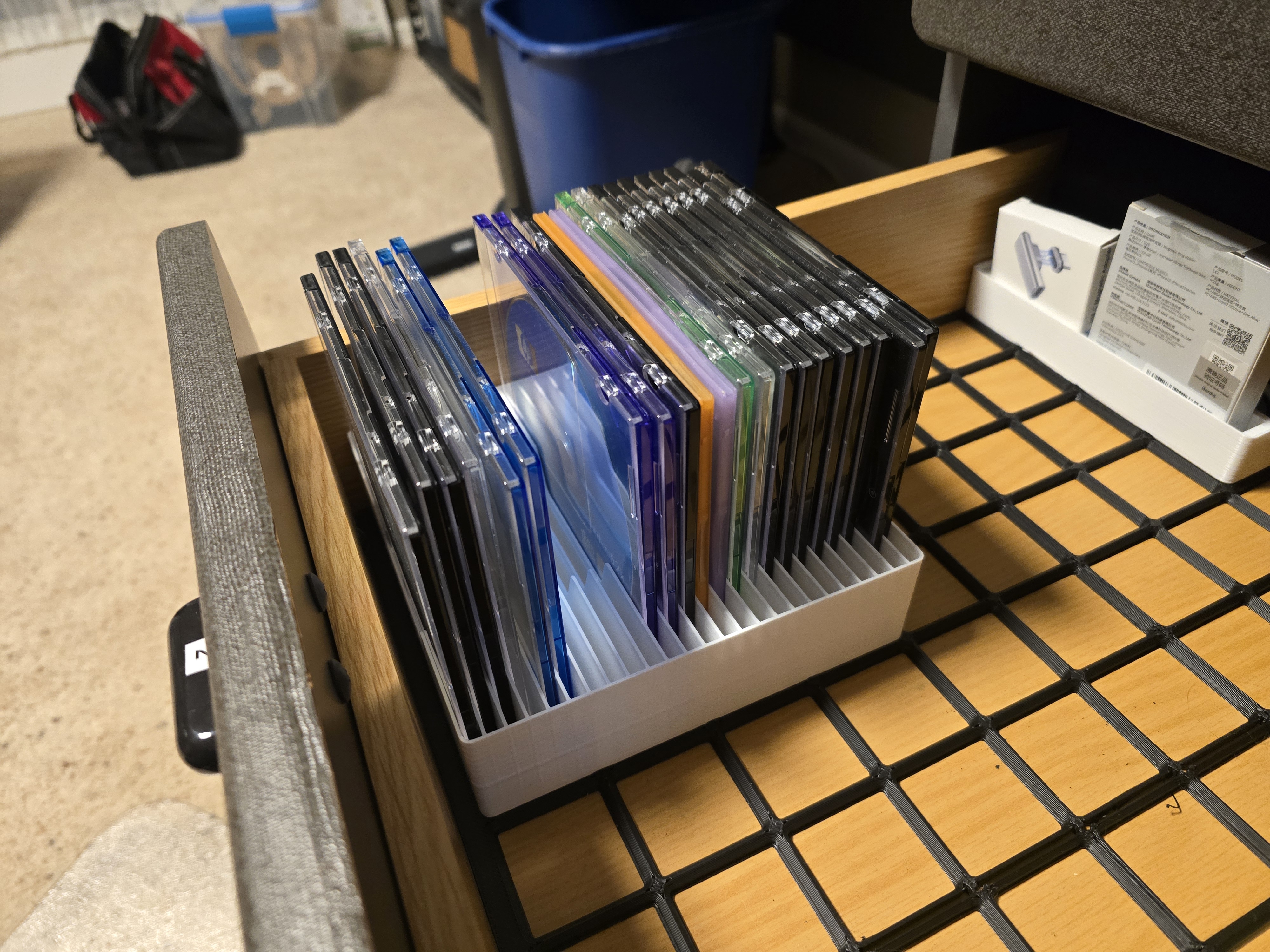 Gridfinity DVD/CD Jewel Case Storage