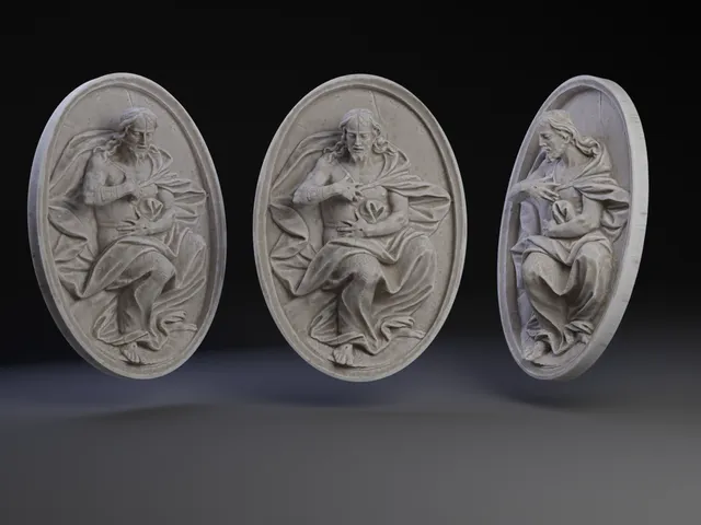 Christ Figure Plaque / Pendant