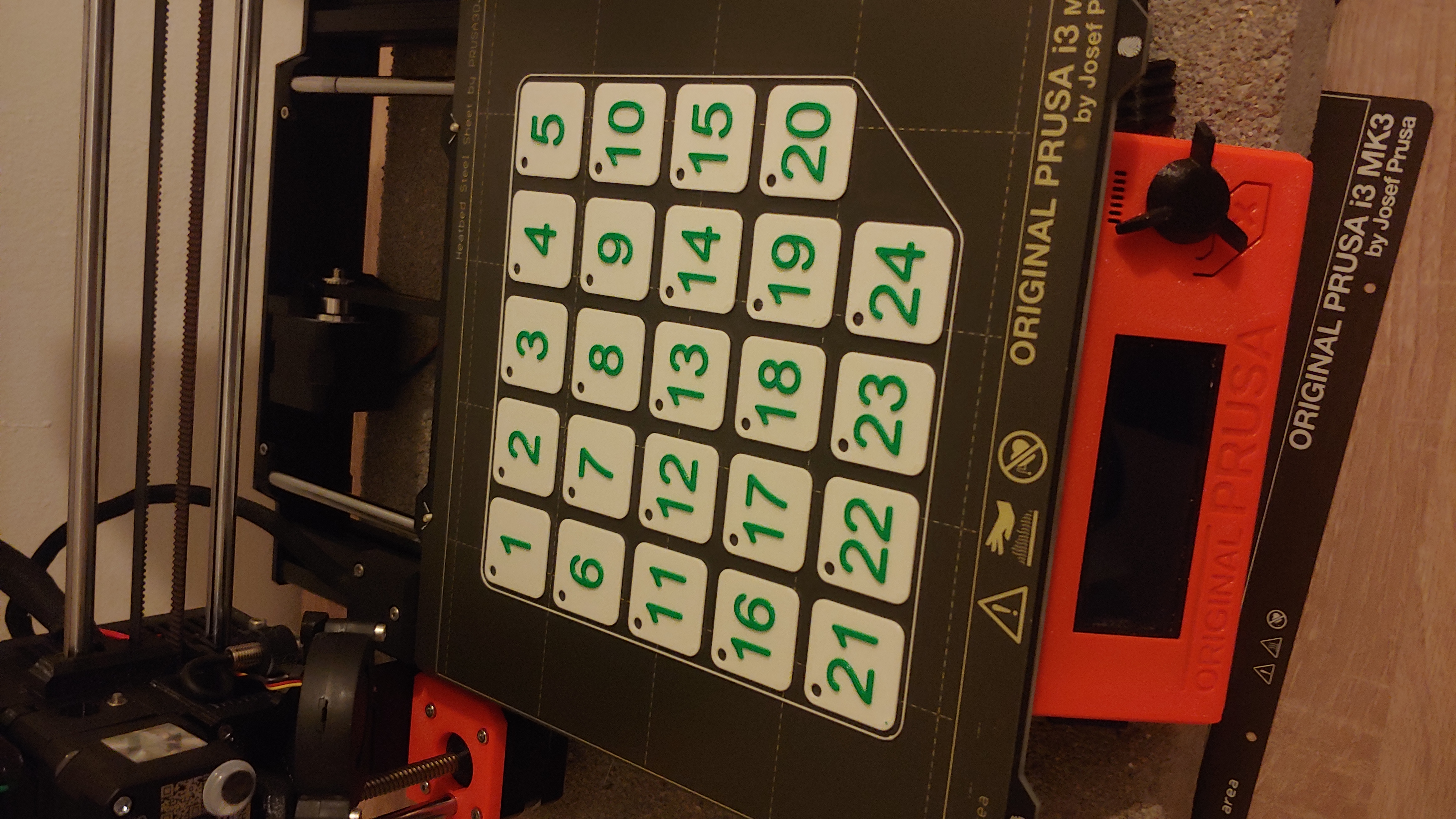 Nummern für Adventskalender
