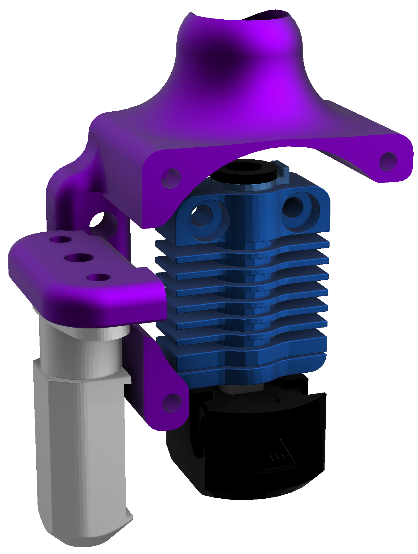 Ender 2 Pro Fan Shroud + BLTouch Mount