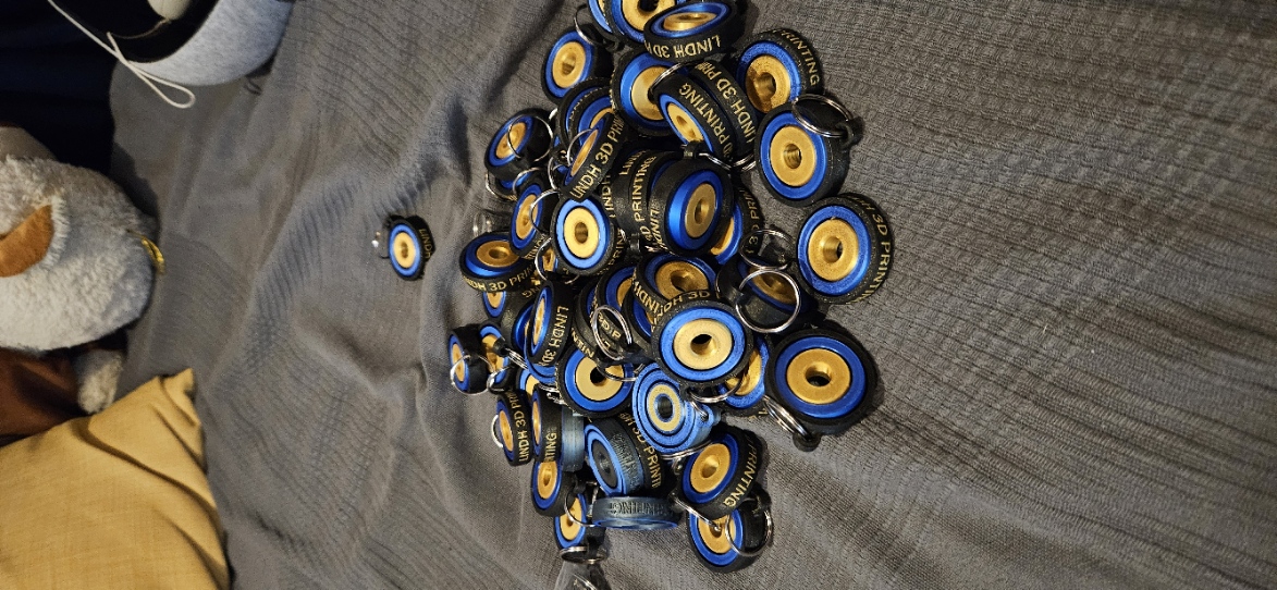 Gyro fidget keychain (perfect givaway)
