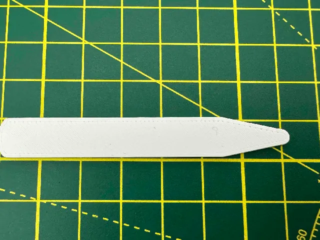 Shirt Collar Insert - Public Domain