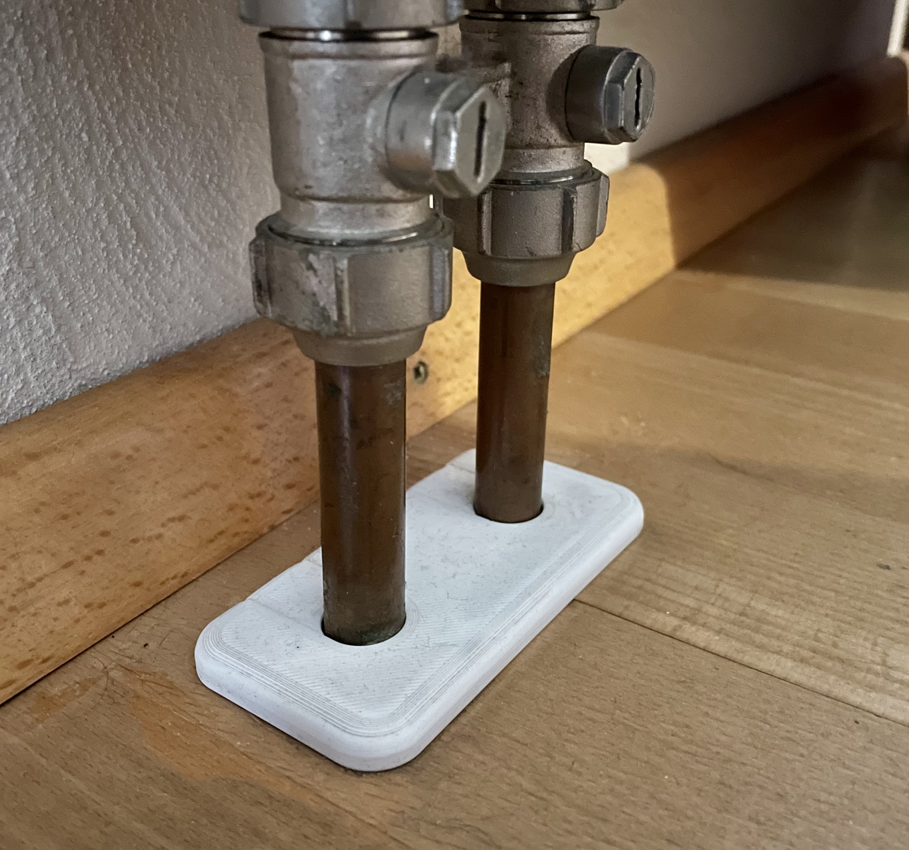 Double Rosette/ Cover for Pipes (click-system)