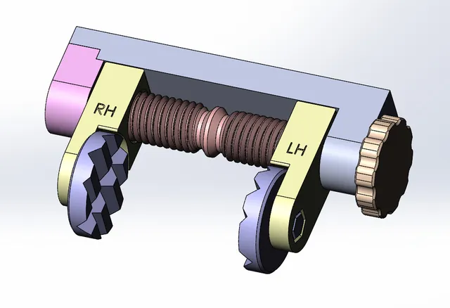 Clamping device in conjunction with a dial indicator holder