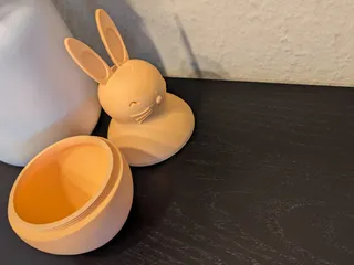 cute bunny container by Shreeak | Download free STL model | Printables.com