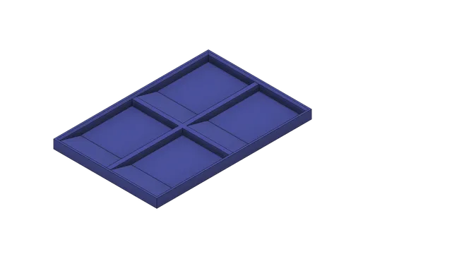 Screw box holder with slots v2 stackable