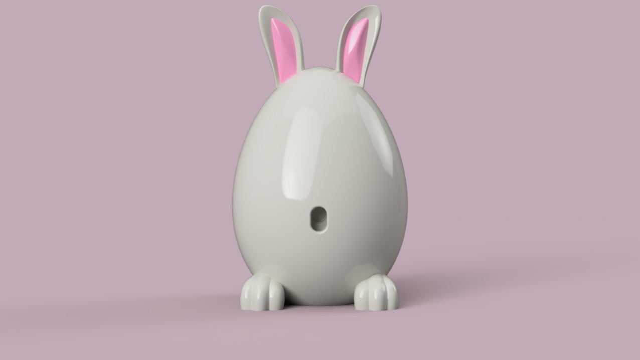 Easter egg box (with a key lock)