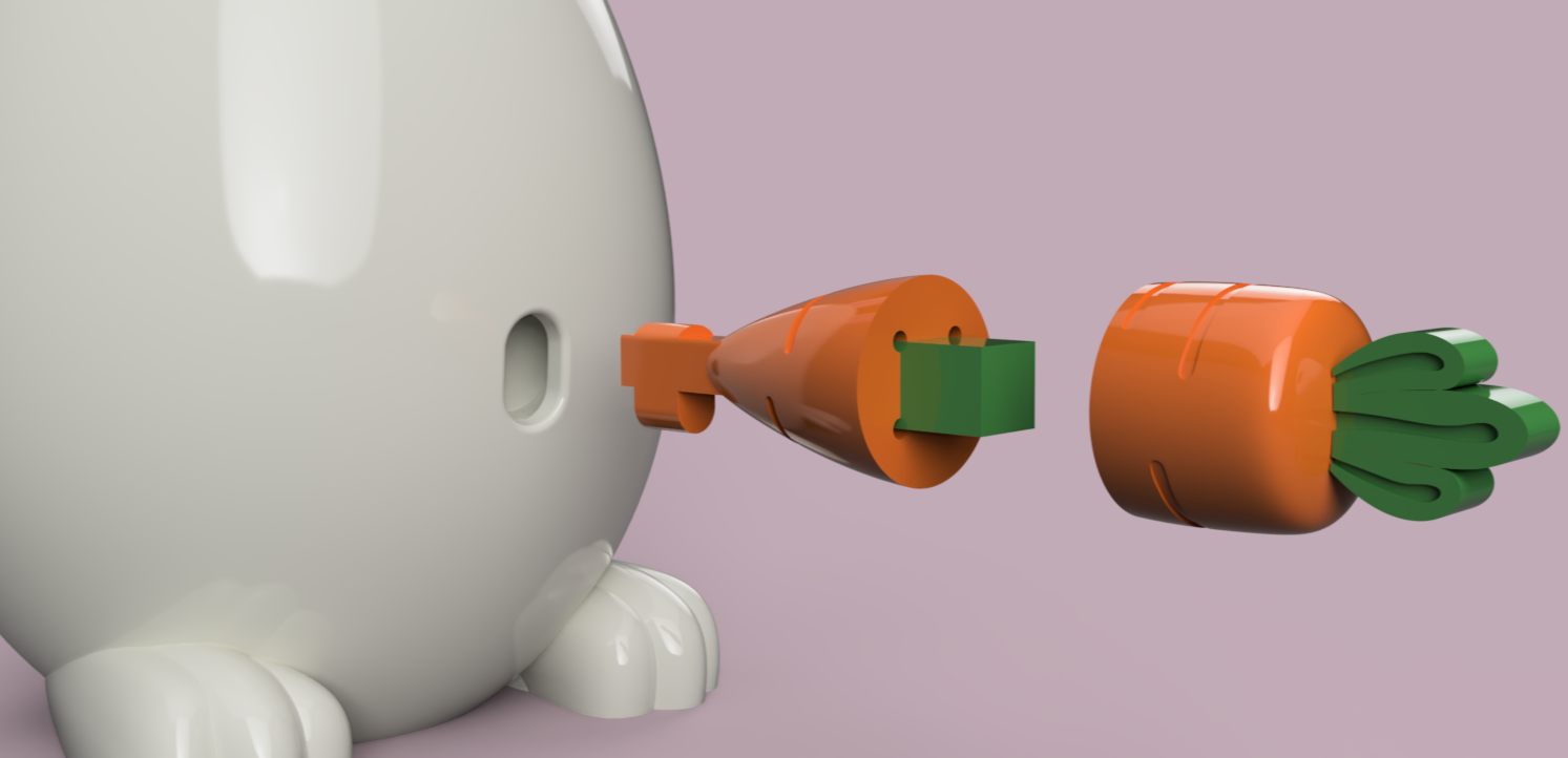 Miniatura 7 do modelo 3D Easter egg box (with a key lock)