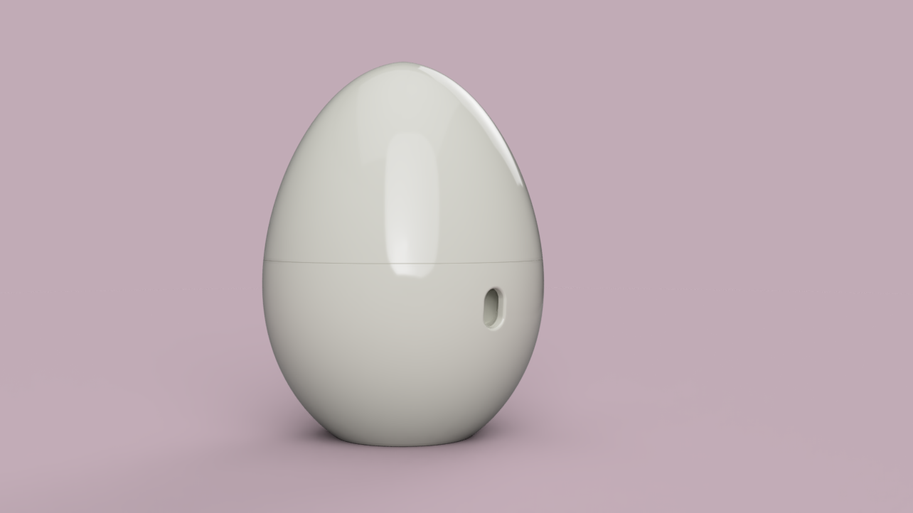 Miniatura 8 do modelo 3D Easter egg box (with a key lock)