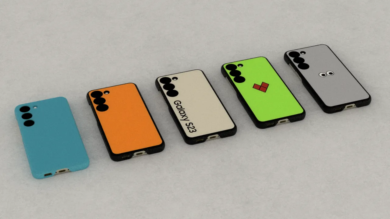 Samsung Galaxy S23 hard case by Ziemniaczenka | Download free STL