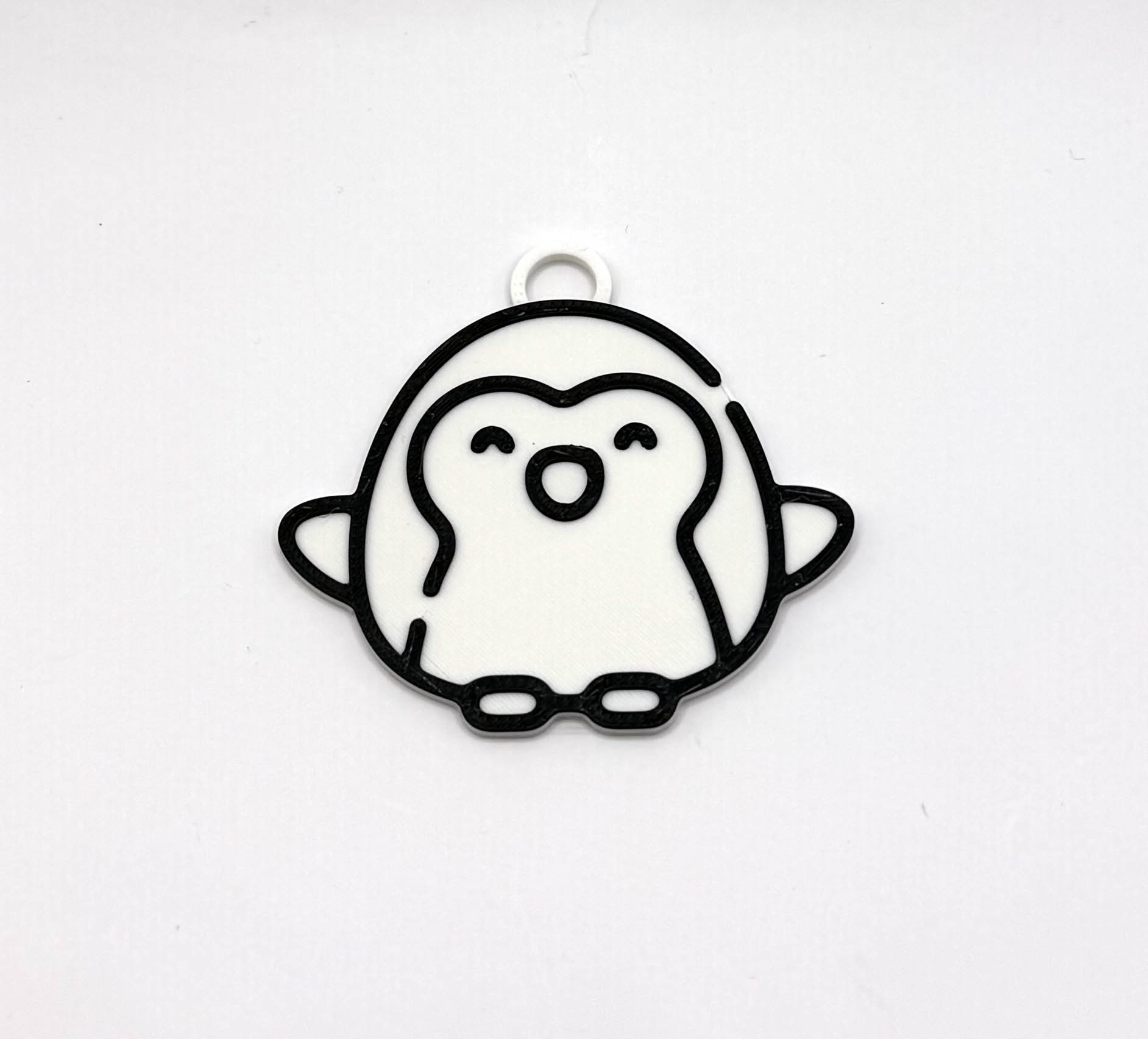 Cute Penguin Keychain