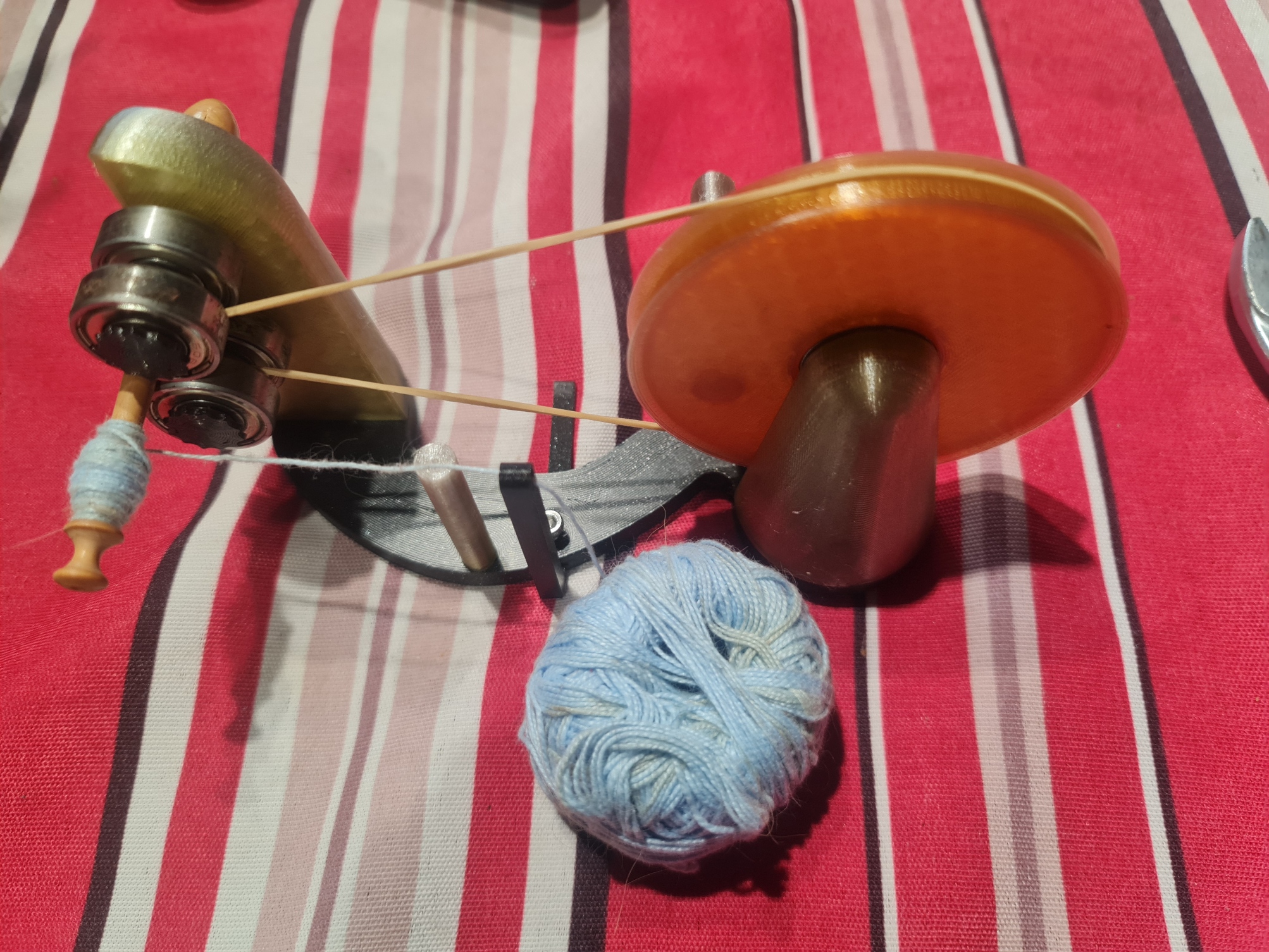 wind the spindle