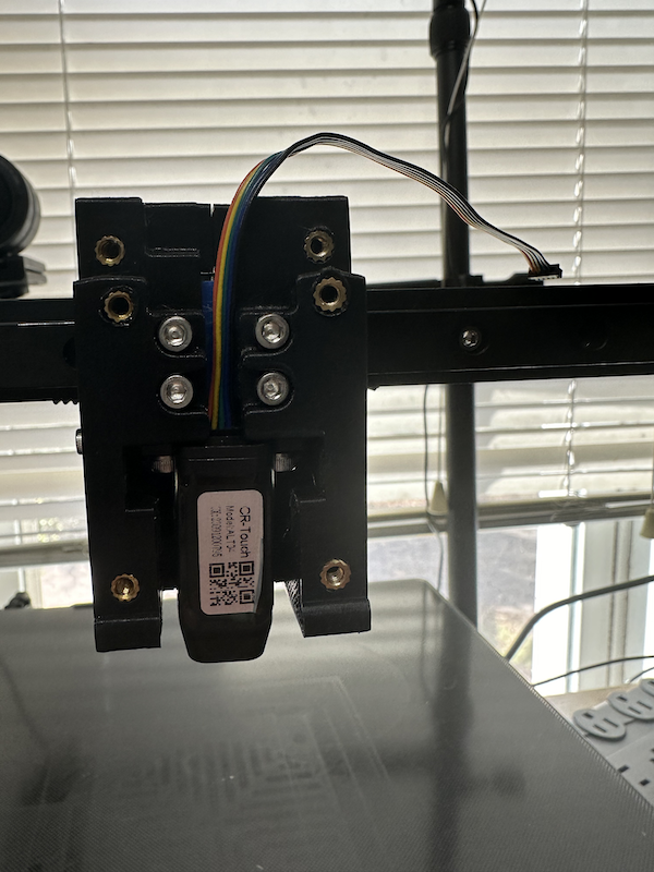 Ender 3 Stealthburner CW2 Cr Touch Mount for MGN12