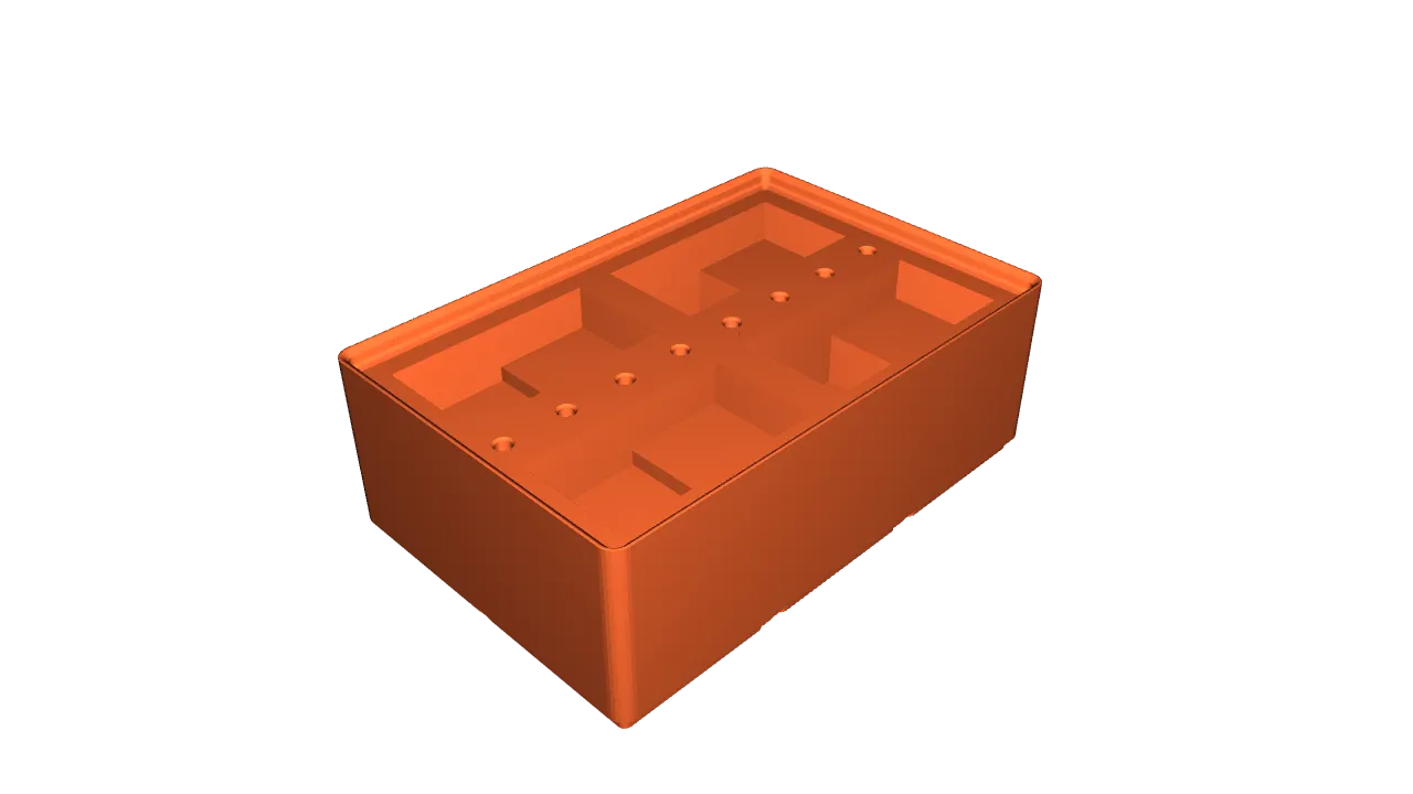 Gridfinity - Hotend Holder for BambuLab P1/X1 by Brrrq | Download