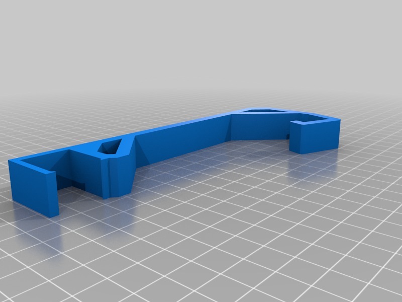 Miniatura 4 do modelo 3D Ender 3 Light Bar Bracket