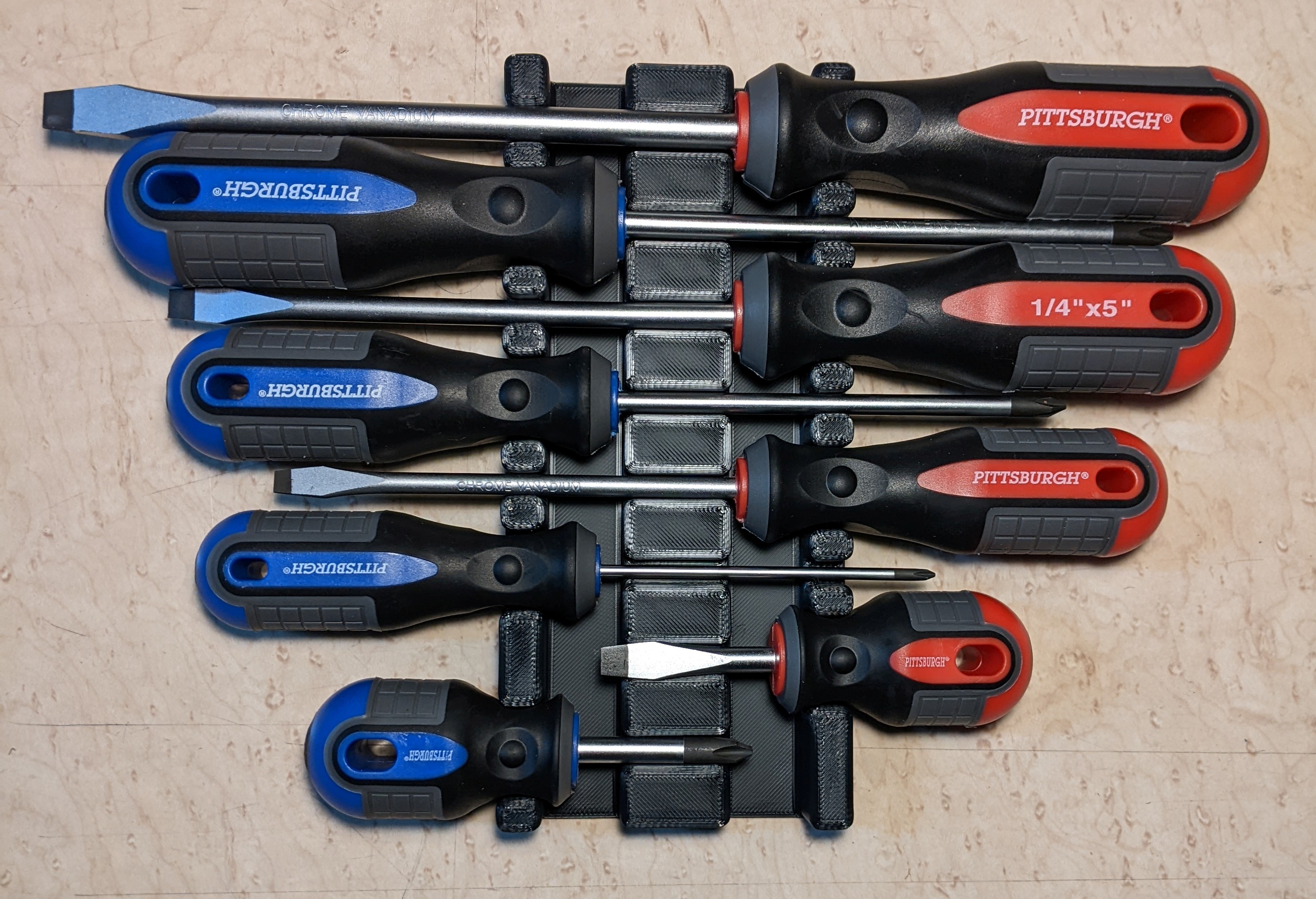 Harbor Fright screwdriver holder