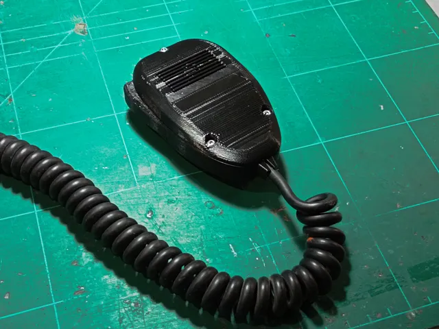 Handheld PPT ham Microphone for (tr)uSDX / uSDX
