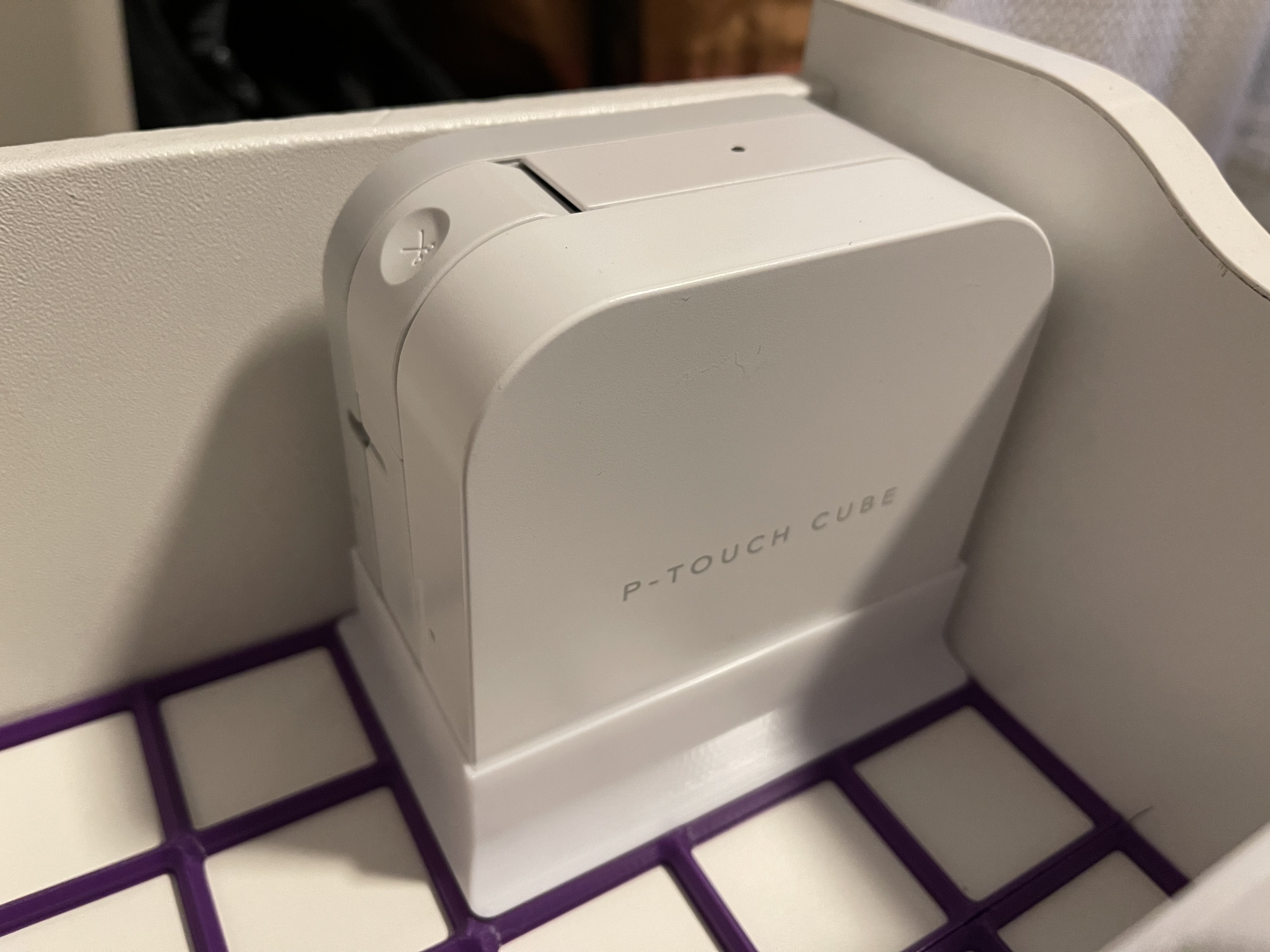 Gridfinity Brother P-Touch Cube P300BT