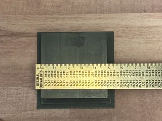 50mm Square Display Plinth by Signature Hobbies | Download free STL ...