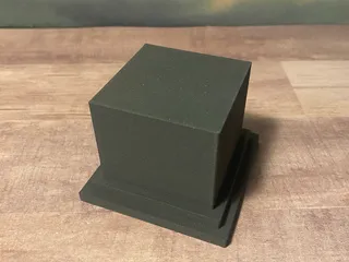 50mm Square Display Plinth by Signature Hobbies | Download free STL ...